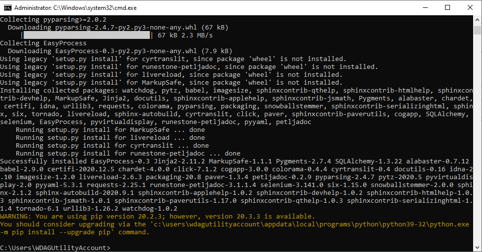 Cmd2 Python Syntax Инсталација потребних алата — Uputstvo Autorima